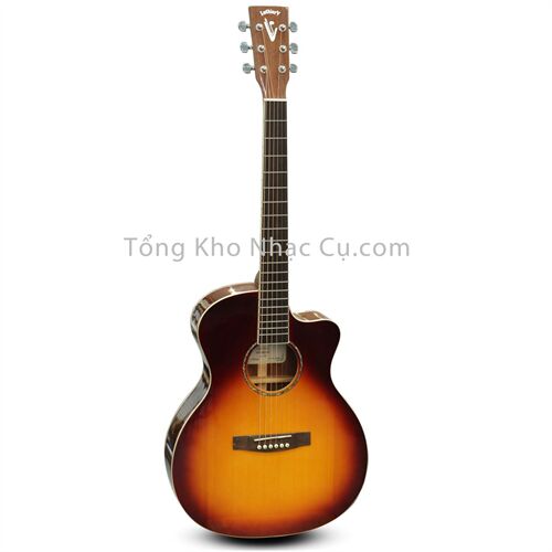 Đàn Guitar Acoustic LuthierV V-53CA ( Sunburst )